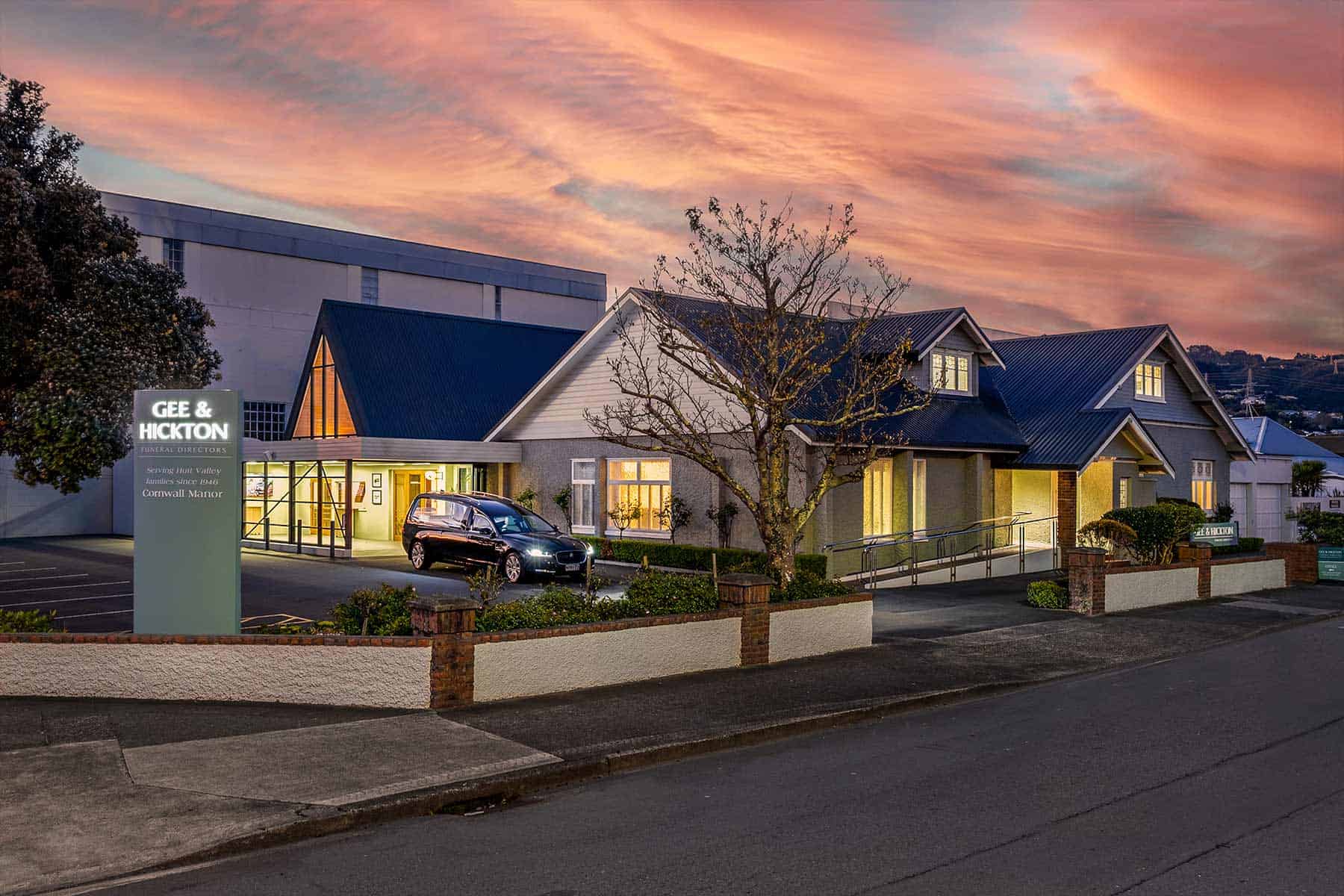 Gee And Hickton Lower Hutt Cornwall Manor Funeral Home