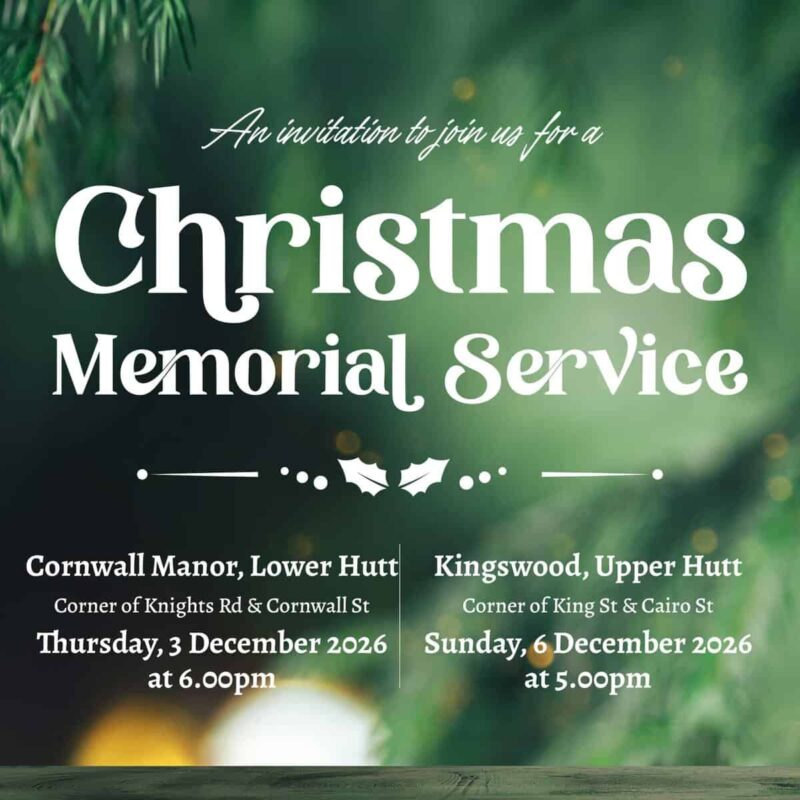 Christmas  Memorial Service